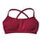 Seamless Cross Back Yoga Bra High Support Push Up Workout Bra 1