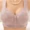 ComfortEase Front Buckle Wireless Sleep Bra Gathering Vest Style 10