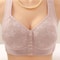 ComfortEase Front Buckle Wireless Sleep Bra Gathering Vest Style 10