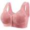ComfortEase Front Buckle Wireless Sleep Bra Gathering Vest Style 5