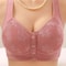ComfortEase Front Buckle Wireless Sleep Bra Gathering Vest Style 8