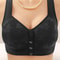 ComfortEase Front Buckle Wireless Sleep Bra Gathering Vest Style 9