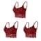 Elegance 3 Pack Lace Bralette Wireless Seamless Lingerie Top 5