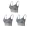 Elegance 3 Pack Lace Bralette Wireless Seamless Lingerie Top 4