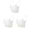 Elegance 3 Pack Lace Bralette Wireless Seamless Lingerie Top 1