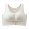 CAITING Seamless Posture Correction Bra Wireless Front Closure Cross Back 4