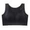 CAITING Seamless Posture Correction Bra Wireless Front Closure Cross Back 2