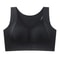 CAITING Seamless Posture Correction Bra Wireless Front Closure Cross Back 2