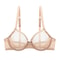 Varsbaby Sheer Mesh Underwire Bra Ultra Thin Unlined CDE Cup 3