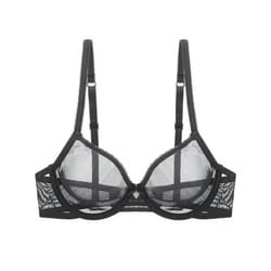 varsbaby breathable sheer mesh underwire bra ultra thin mesh underwire bra ultra thin unlined comfort bra for cde cups