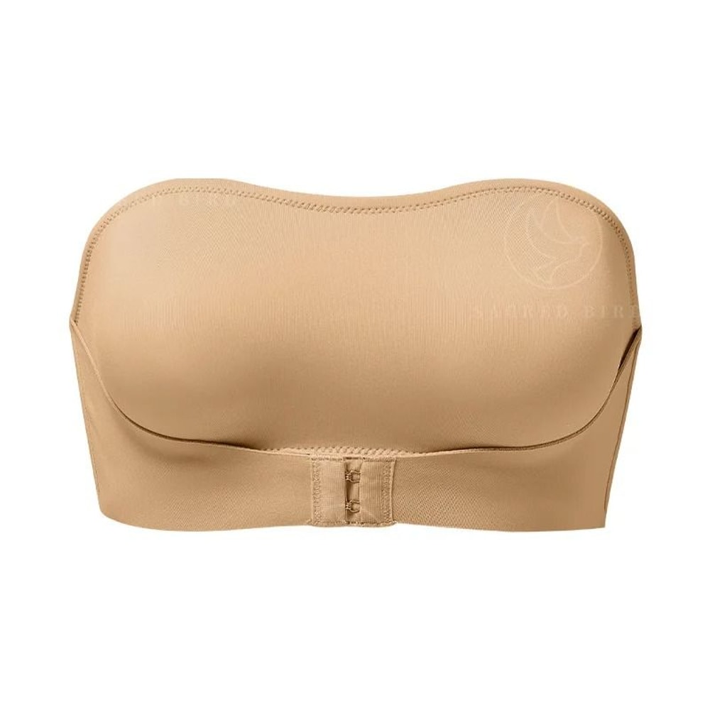 SilkHold Slip Proof Strapless Bra Ice Silk Seamless Wireless 5