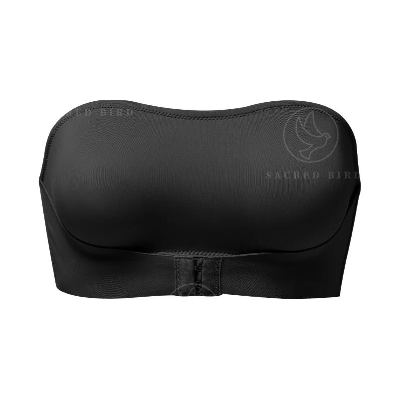 SilkHold Slip Proof Strapless Bra Ice Silk Seamless Wireless 1