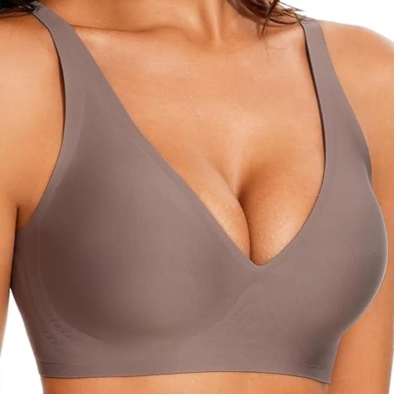 PureComfort Seamless Wire Free Full Cup Bra With Gathering Support 7
