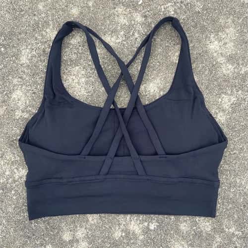 PowerCross High Strength Fitness Bra Cross Back Padded Top
