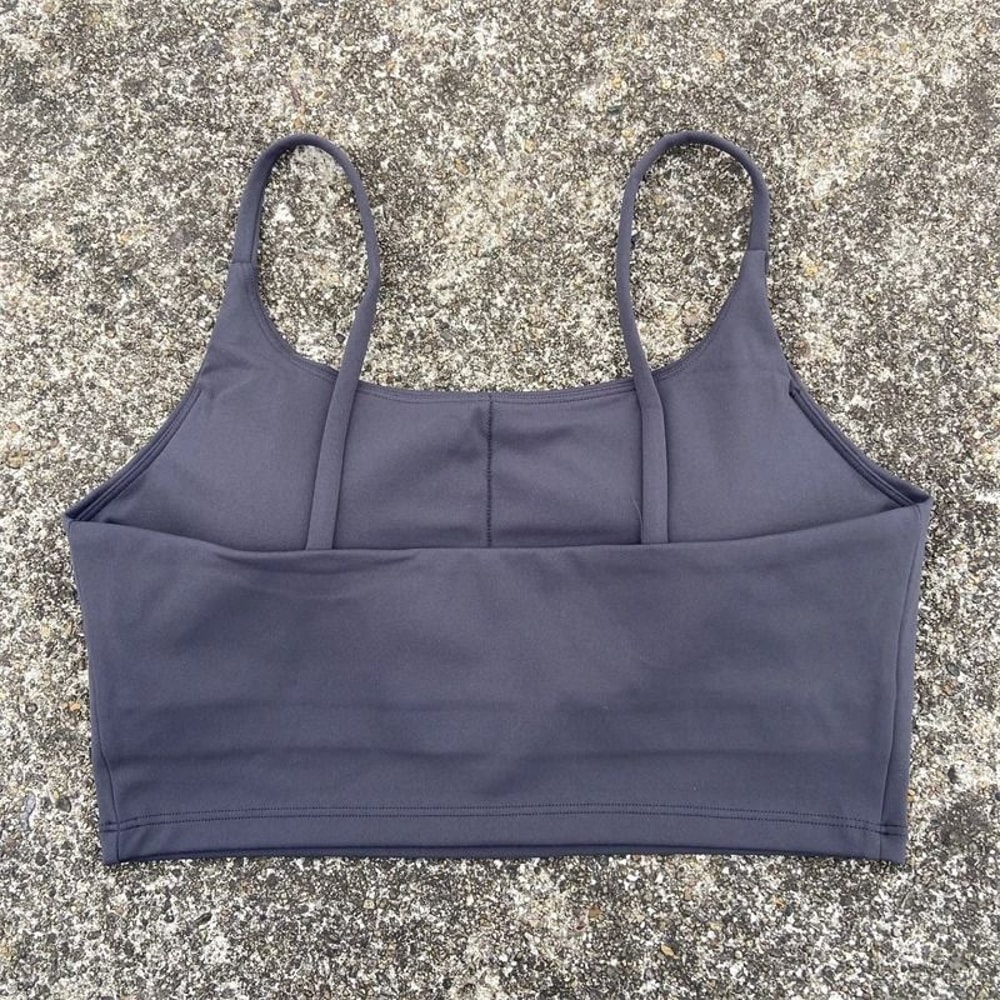 FlexEdge Backless Sports Bra High Impact Yoga Crop Top 2