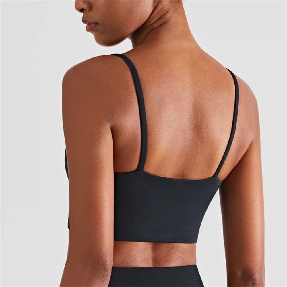 FlexEdge Backless Sports Bra High Impact Yoga Crop Top 12