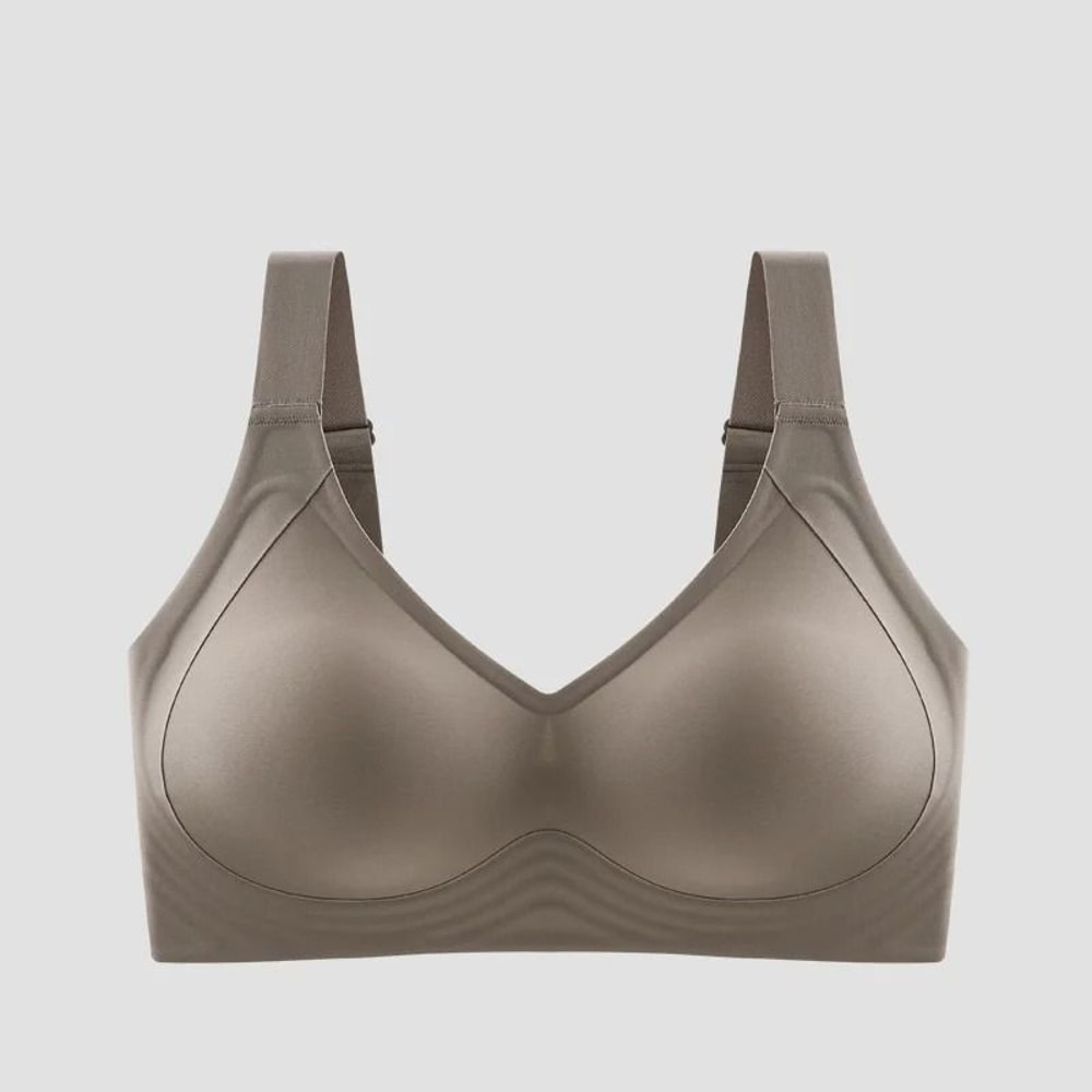 ComfortLift Plus Size Sleep Bra 6XL Wireless Anti Sagging Support 0