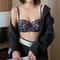 Floral Charm Lace Push Up Bra 1 2 Cup Underwire 3