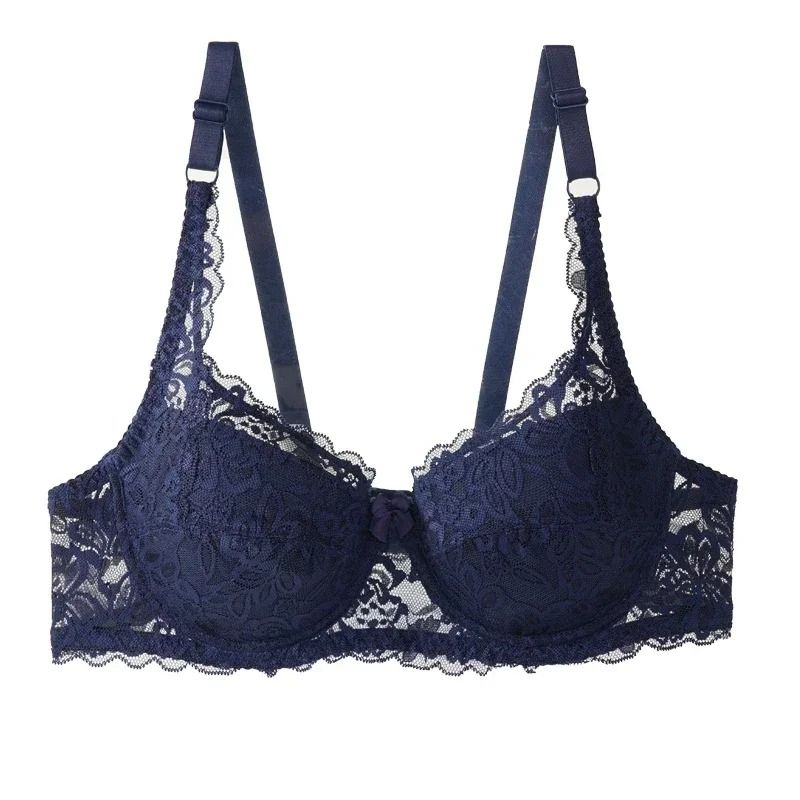 Classic Elegance Plus Size Lace Underwire Bra C D Cup 5