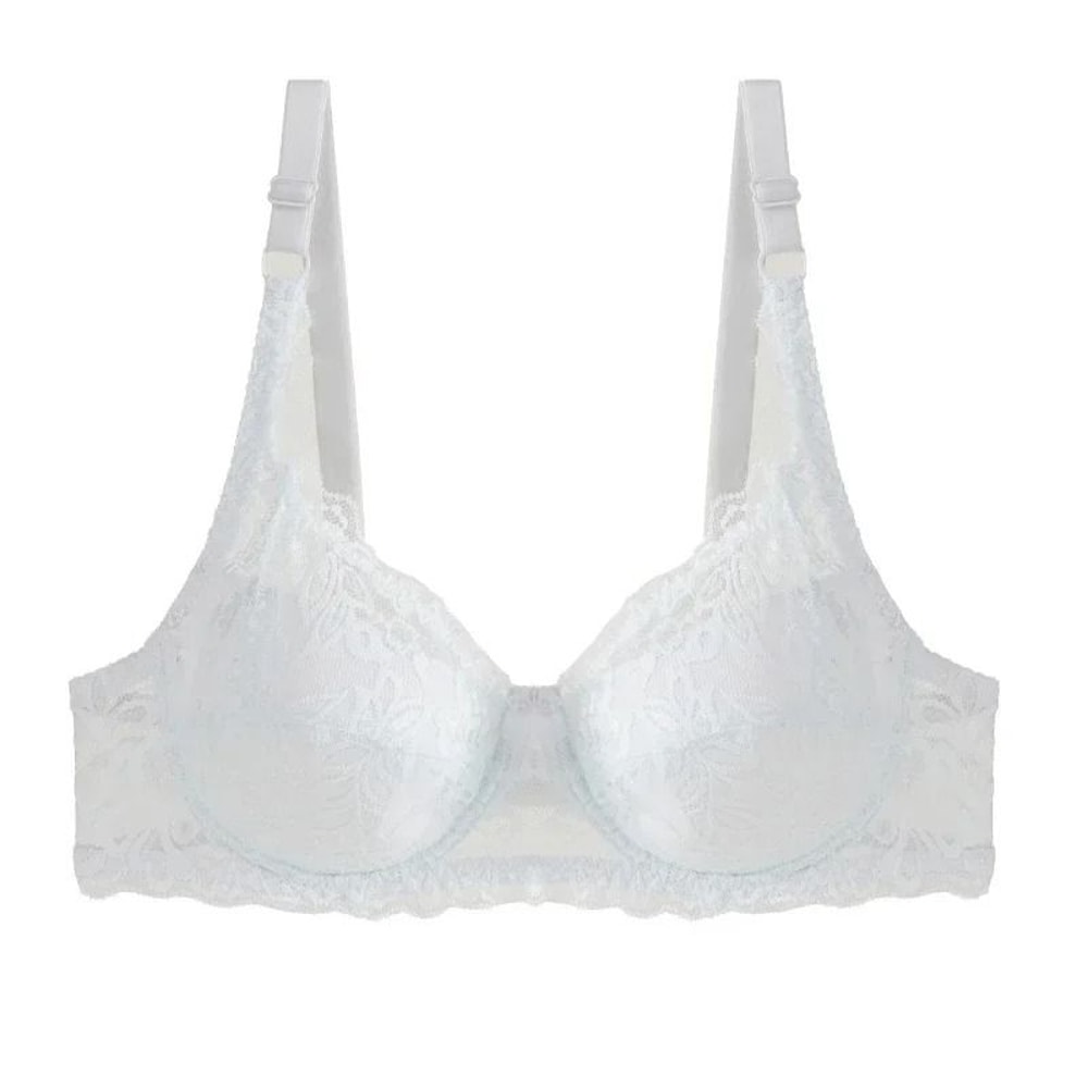Classic Elegance Plus Size Lace Underwire Bra C D Cup 3