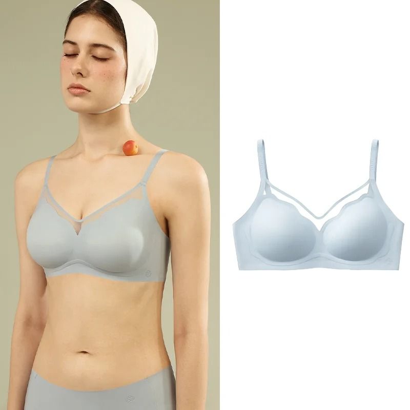 SUJIIN Seamless Wireless Push Up Bra Everyday Support Lift MX228 4