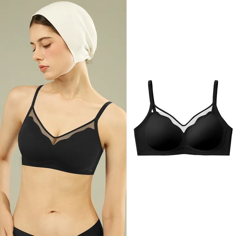 SUJIIN Seamless Wireless Push Up Bra Everyday Support Lift MX228 3