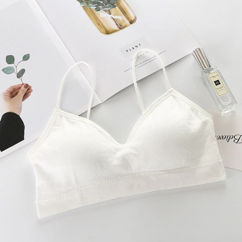 DryFit Fast Dry Sports Bra Padded Elastic Fitness Top 2