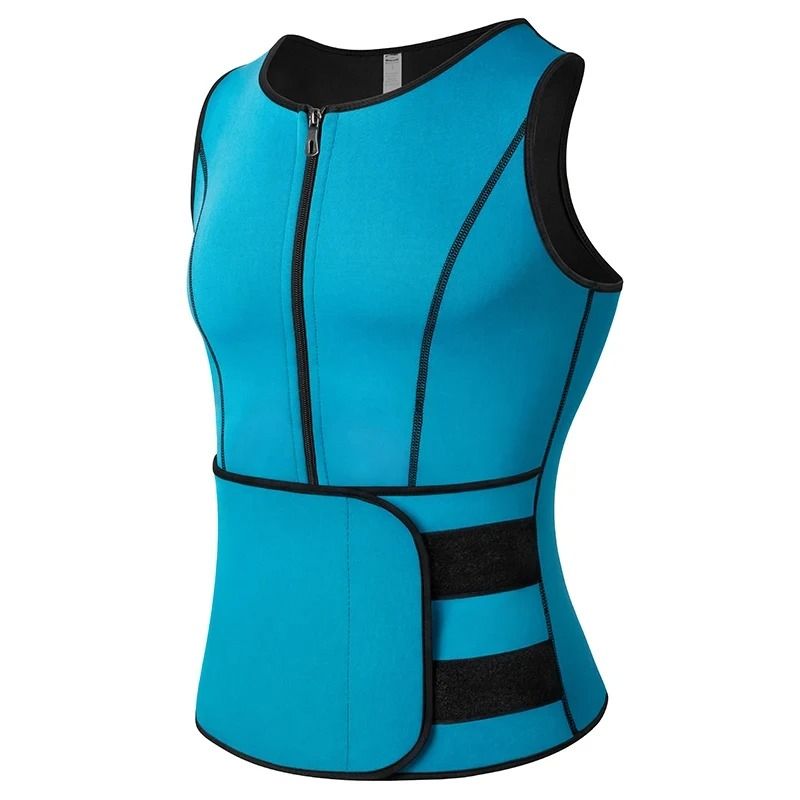 ThermoFit Mens Sauna Suit Vest Body Shaper Waist Trainer 2