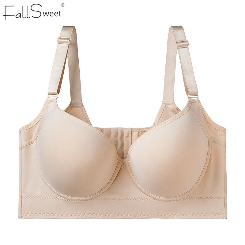 FallSweet Plus Size Push Up Bra Deep Cup Smoothing Underwire 3