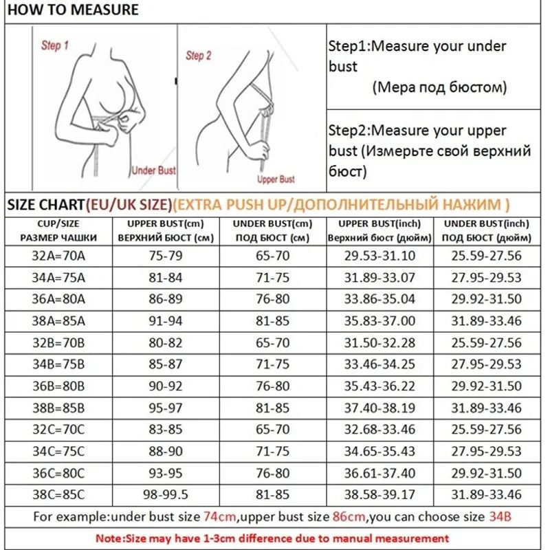 ChicLift Adjustable Beauty Back Bra 3 Piece Wireless Set 6