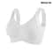 FlexSupport Seamless Wire Free Plus Size Bra With Removable Pads 0