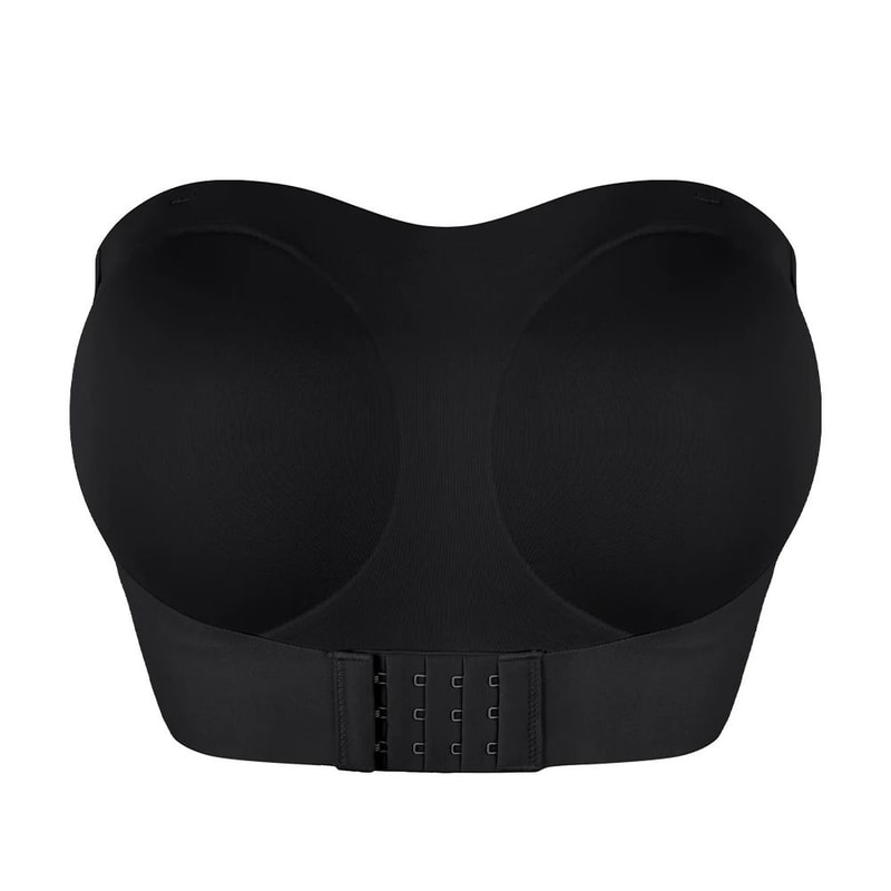 SmoothLift Strapless Padded Front Button Bra For Women 1