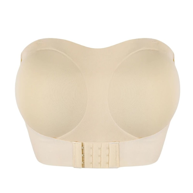 SmoothLift Strapless Padded Front Button Bra For Women 2