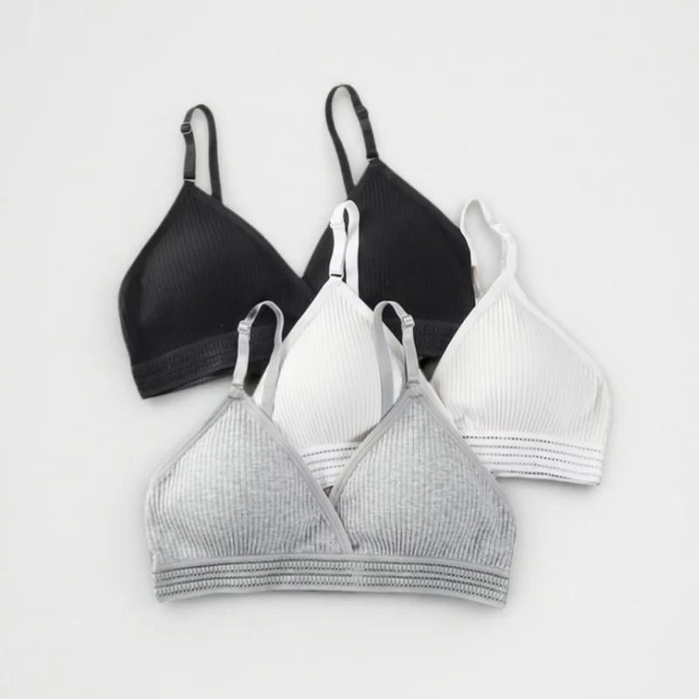 PureLift Seamless Push Up Bra Wireless V Neck Bralette 11