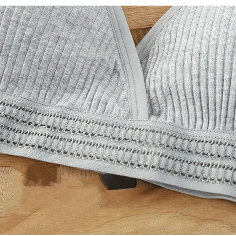 PureLift Seamless Push Up Bra Wireless V Neck Bralette 7