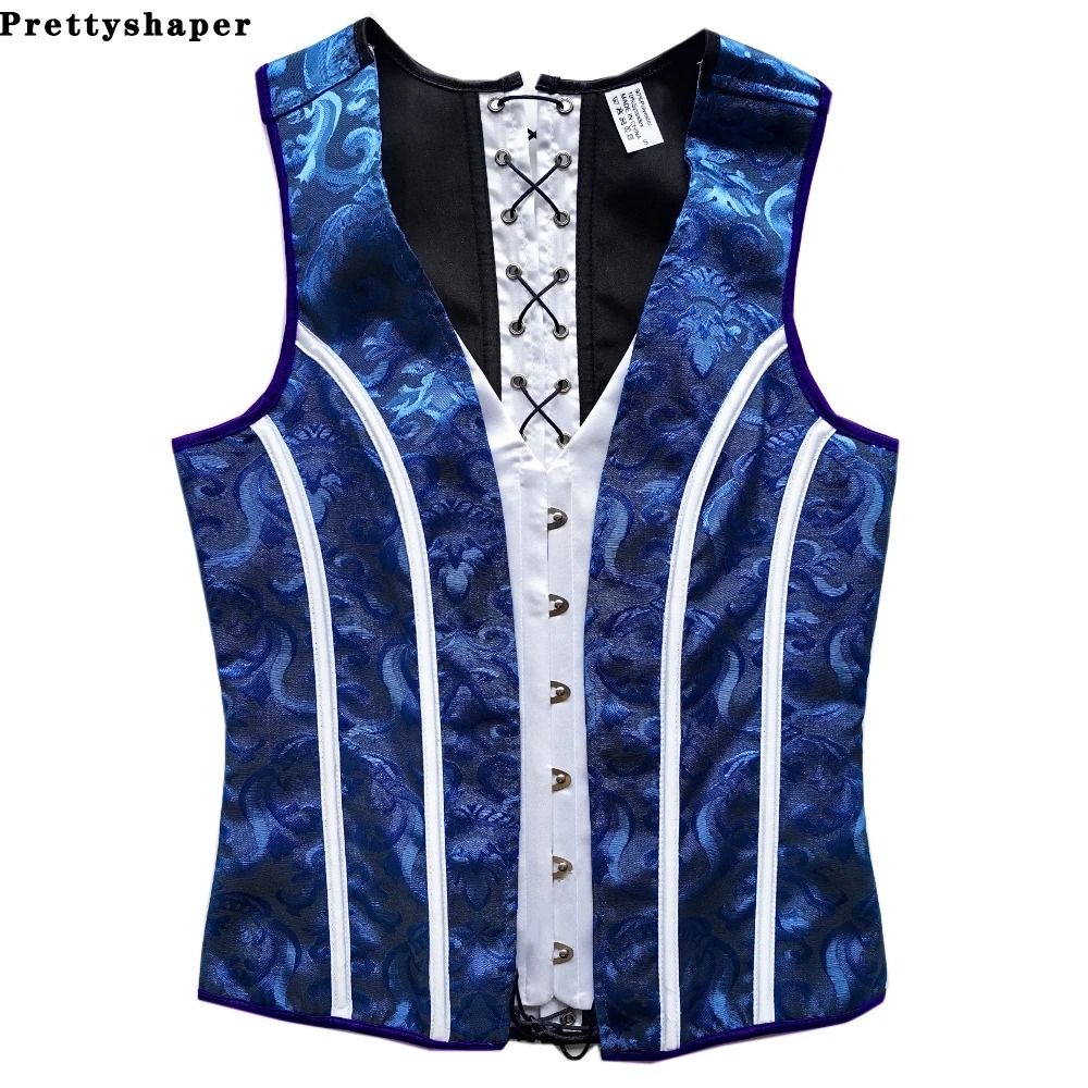 RegalFit Mens Waist Trainer Corset Slimming Vintage Waistcoat 2