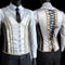 RegalFit Mens Waist Trainer Corset Slimming Vintage Waistcoat 21
