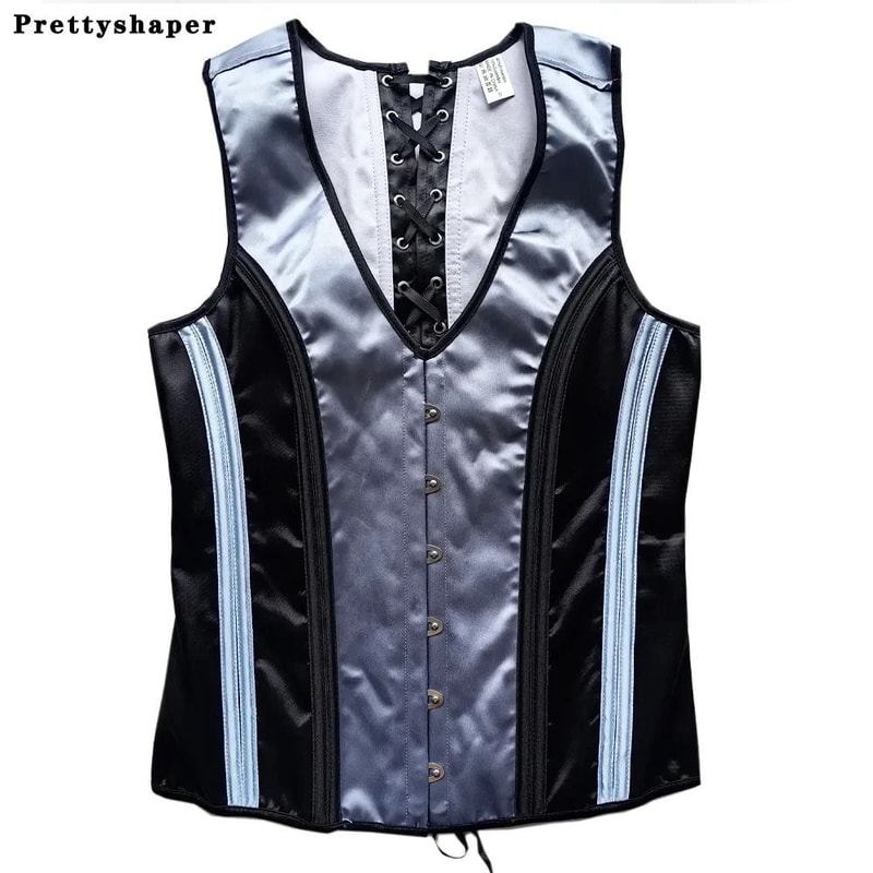 RegalFit Mens Waist Trainer Corset Slimming Vintage Waistcoat 1