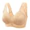 ComfortEase Front Button Nursing Bra Large Size Wirefree Support 3
