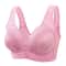 ComfortEase Front Button Nursing Bra Large Size Wirefree Support 5