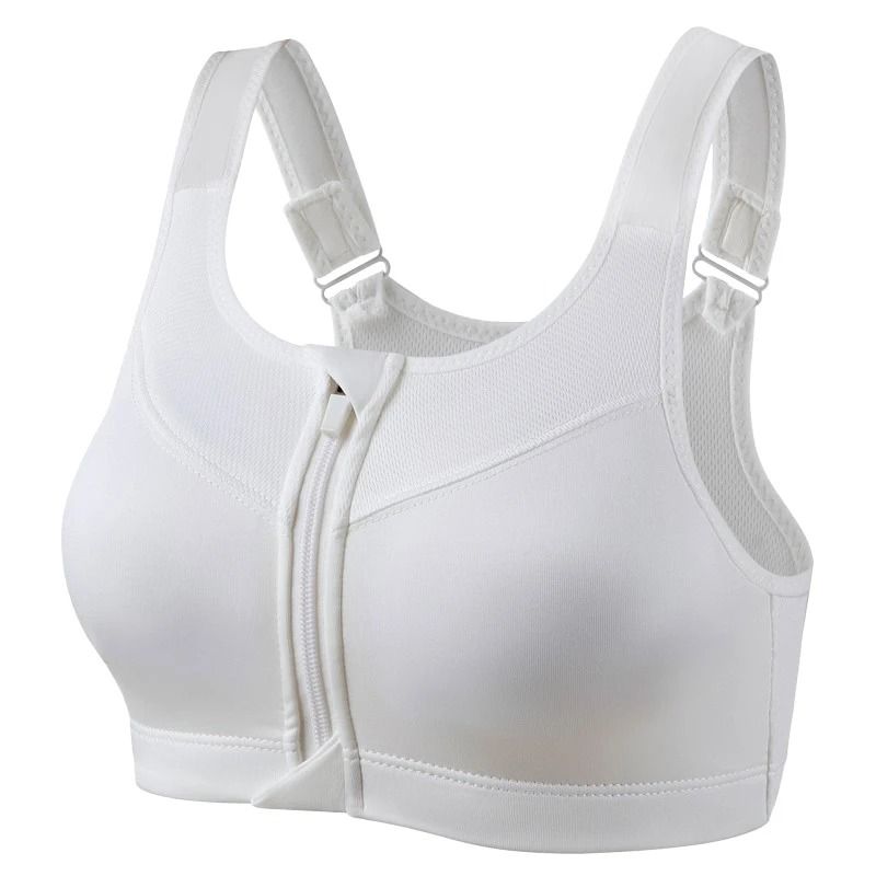 PowerZip Shockproof Front Zipper Sports Bra For Women 3