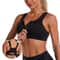 PowerZip Shockproof Front Zipper Sports Bra For Women 0