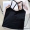 FlexGlow Nude Sports Bra Slim Fit Yoga Fitness Vest 3
