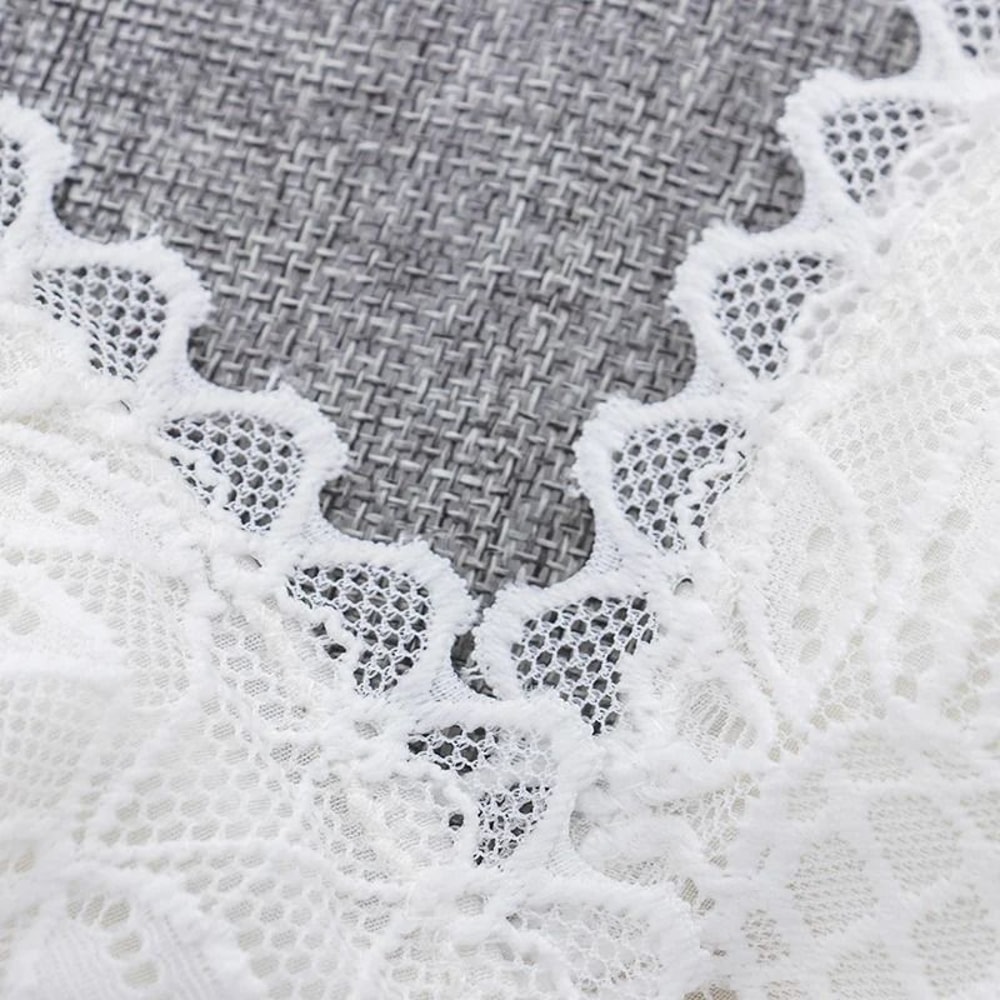 LunaBloom Wire Free Lace Bralette Ultra Thin Floral Bra 6