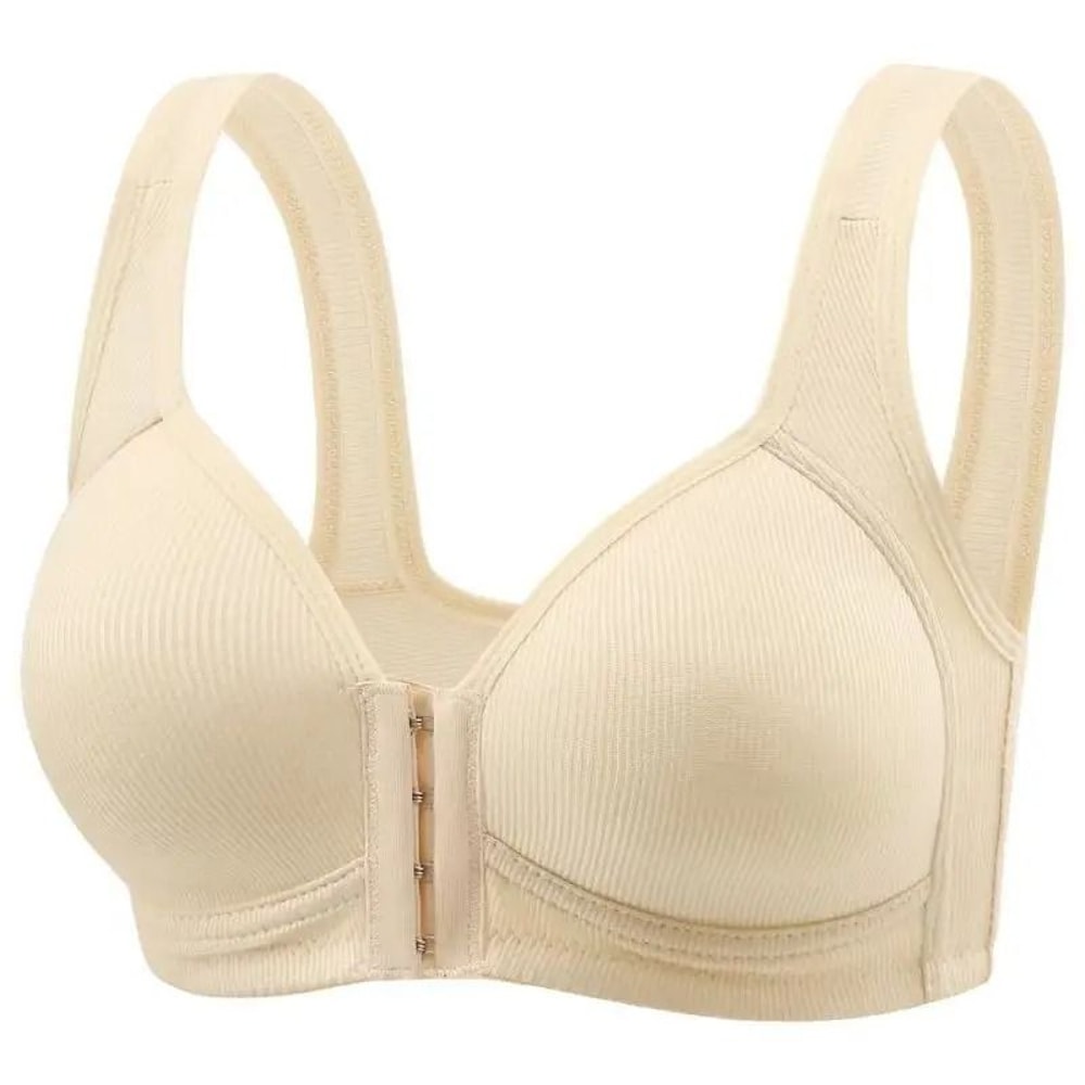 ComfortCare Wire Free Front Closure Full Coverage Bra 3