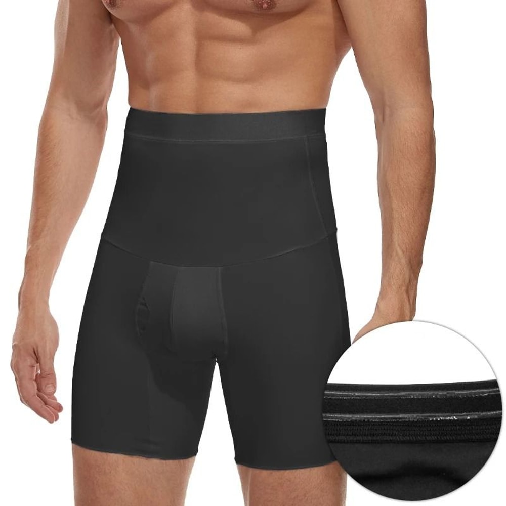CoreSculpt Mens Tummy Control Compression Shapewear Shorts 1