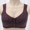 PureComfort Front Closure Cotton Bra Wire Free Sleep Bralette 8