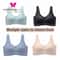 CAITING Seamless Wireless Push Up Vest Style Bra 0