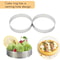 304 Stainless Steel Mousse Ring Cake Mold With Hole Bottom 7