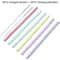 Reusable Colorful Silicone Straws Heat Resistant Bubble Tea Cup Accessories 2